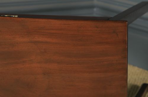 fig 6. Antique English 19th Century Georgian Mahogany Occasional Side Hall Writing Table (Circa 1810)