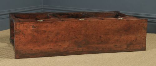 fig 3. Antique Welsh Georgian Oak Potboard Low Dresser Base Sideboard (Circa 1810)