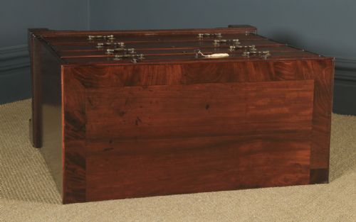 fig 3. Antique English Georgian Mahogany Chest of Drawers (Circa 1790)