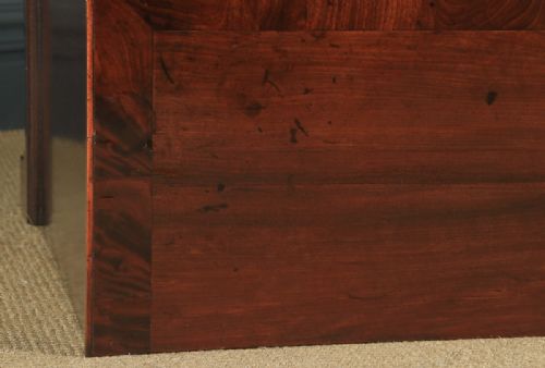 fig 5. Antique English Georgian Mahogany Chest of Drawers (Circa 1790)