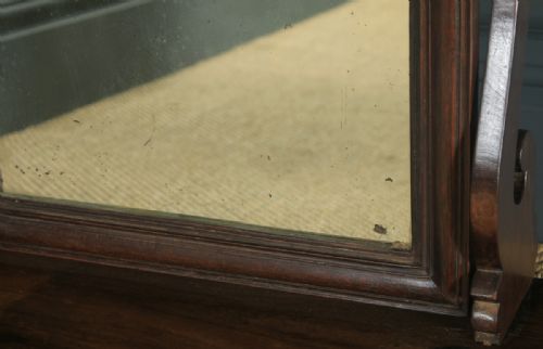 ANTIQUE ANGLOINDIAN COLONIAL VICTORIAN TEAK DRESSING TABLE MIRROR CIRCA 1870 - ADDITIONAL PHOTO 10
