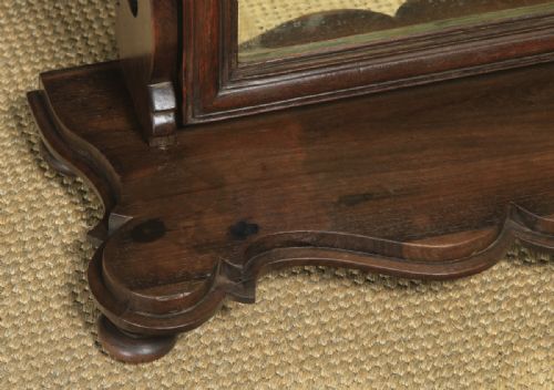 ANTIQUE ANGLOINDIAN COLONIAL VICTORIAN TEAK DRESSING TABLE MIRROR CIRCA 1870 - ADDITIONAL PHOTO 14