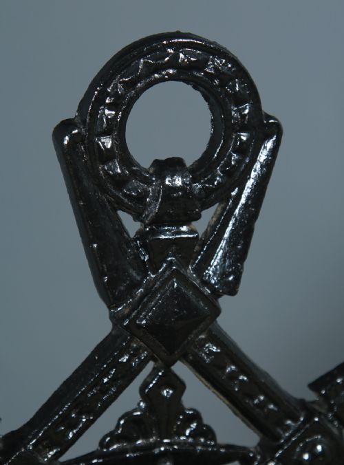 fig 3. Antique English Victorian Cast Iron Painted Stick & Umbrella Hall Stand (Circa 1890)