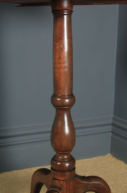 fig 6. Antique English Georgian Oak Country Duet Music & Book Stand Lectern (Circa 1790)
