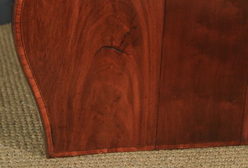 fig 4. Small Antique English Edwardian Sutherland Mahogany Occasional / Side Table (Circa 1901)