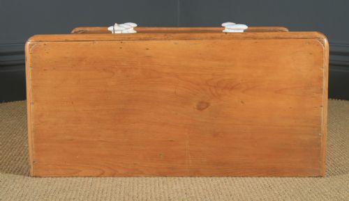 fig 6. Small Antique English Victorian Pine Chest of Drawers (Circa 1860)