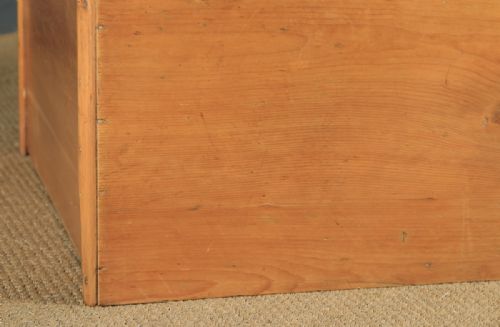 fig 5. Small Antique English Victorian Pine Chest of Drawers (Circa 1860)