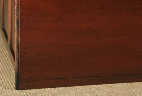 fig 3. Antique Welsh Anglesey Breakfront Georgian Oak, Mahogany & Fruitwood Side board Dresser Base (Circa 1820)