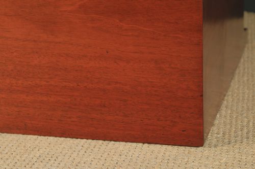fig 6. Small Antique English Georgian Regency Mahogany Bow Front Chest of Drawers (Circa 1820)