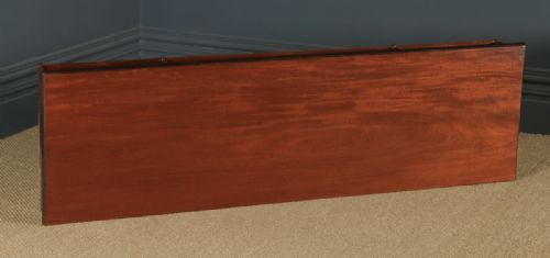 fig 1. Antique English Victorian Flame Mahogany Four Door Sideboard Chiffonier Cabinet (Circa 1840)