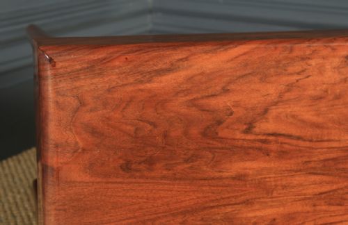fig 4. Antique English Art Deco Figured Walnut Coffee Box Table (Circa 1935)