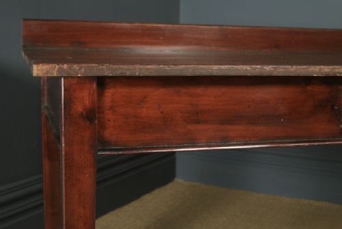 ANTIQUE ENGLISH GEORGIAN REGENCY PAIR OF 6FT PINE SCULLERY KITCHEN SERVING REFECTORY DINING TABLES CIRCA 1820 - ADDITIONAL PHOTO 20