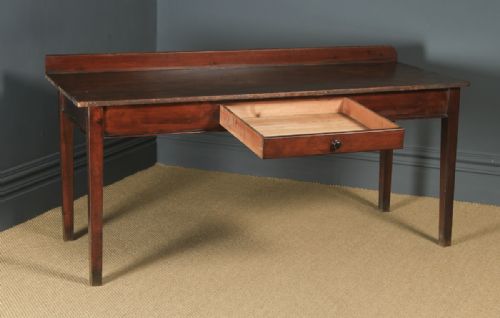 ANTIQUE ENGLISH GEORGIAN REGENCY PAIR OF 6FT PINE SCULLERY KITCHEN SERVING REFECTORY DINING TABLES CIRCA 1820 - ADDITIONAL PHOTO 23