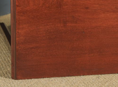 fig 5. Antique English Georgian Mahogany Occasional Hall Writing Lowboy Side Table (Circa 1780)