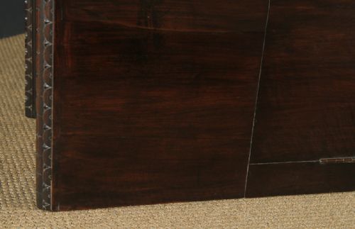 fig 5. Antique Italian 19th Century Renaissance Carved Beech Marriage Cassone Chest Coffer Trunk (Circa 1880)