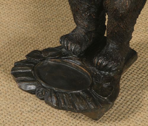 fig 6. Antique German Black Forest Style Bear Shaped Stick & Umbrella Hall Stand (Early-Mid 20th Century)