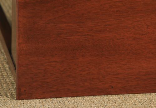 fig 6. Antique English Georgian Regency Mahogany Inlaid Side Occasional Lamp Table (Circa 1790)