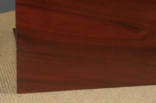 fig 5. Antique Irish Georgian Regency Flame Mahogany Server Sideboard Console Table (Circa 1820)