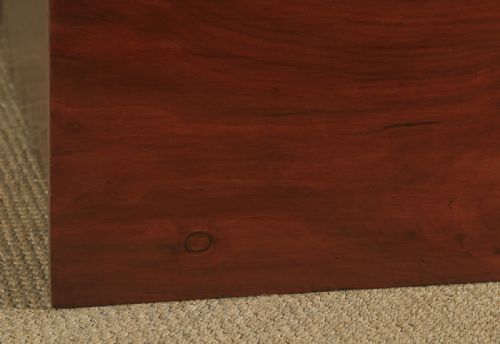 fig 3. Antique English Victorian Georgian Style Mahogany Open 3ft 6” Bookcase (Circa 1880)
