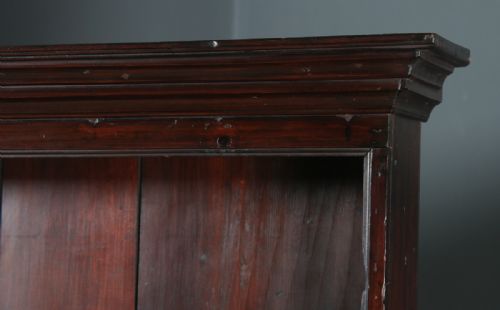 fig 4. Antique Welsh Georgian Oak Dresser Base Sideboard Potboard & Rack (Circa 1780)