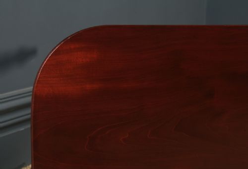 fig 9. Antique English Pair of Georgian Regency Mahogany Console Side Hall Occasional Tables (Circa 1825)