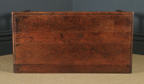 fig 4. Antique English Victorian 17th Century Style Oak Dresser Base Sideboard (Circa 1890)