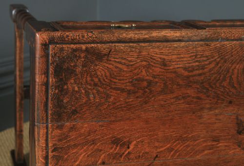 fig 6. Antique English Victorian 17th Century Style Oak Dresser Base Sideboard (Circa 1890)