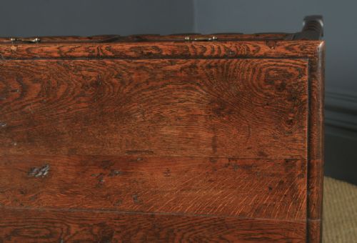fig 7. Antique English Victorian 17th Century Style Oak Dresser Base Sideboard (Circa 1890)