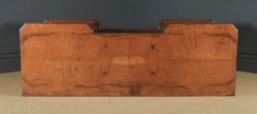 fig 4. Antique English Victorian Pollard Burr Oak Four Door Sideboard Chiffonier Server (Circa 1860)