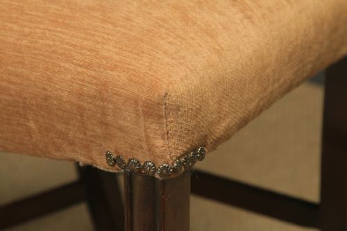 ANTIQUE SET OF EIGHT 8 ENGLISH GEORGIAN CHIPPENDALE STYLE RIBBON BACK MAHOGANY DINING CHAIRS CIRCA 1880 - ADDITIONAL PHOTO 15