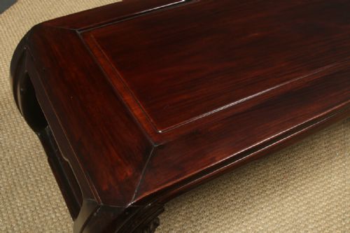 ANTIQUE CHINESE ORIENTAL ASIAN HONGMU LOW KANG OPIUM COFFEE TABLE CIRCA 1900 - ADDITIONAL PHOTO 12