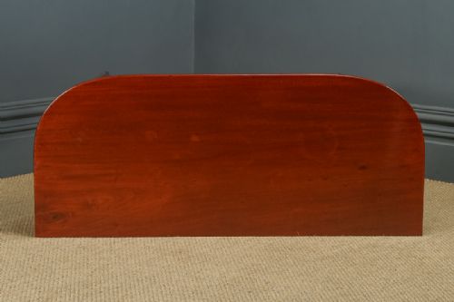 fig 5. Antique English Pair of Georgian Mahogany Console Side Hall Occasional Tables (Circa 1800)