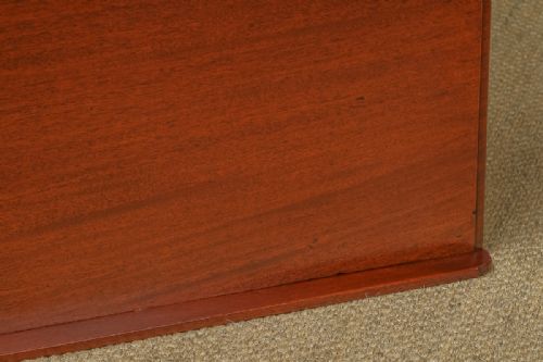ANTIQUE ENGLISH VICTORIAN MAHOGANY WRITING SIDE CONSOLE OCCASIONAL TABLE WITH DRAWERS CIRCA 1840 - ADDITIONAL PHOTO 16