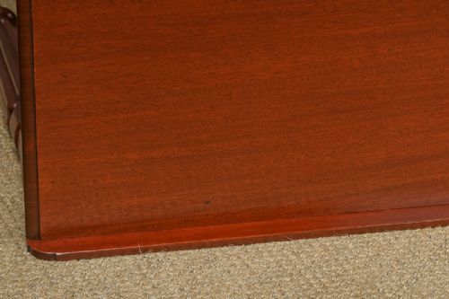 ANTIQUE ENGLISH VICTORIAN MAHOGANY WRITING SIDE CONSOLE OCCASIONAL TABLE WITH DRAWERS CIRCA 1840 - ADDITIONAL PHOTO 17