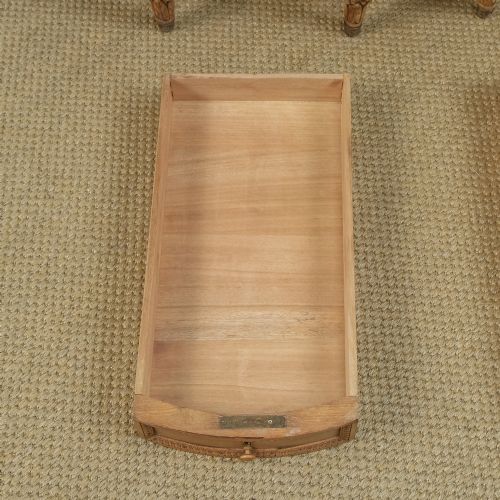 ANTIQUE ITALIAN 19TH CENTURY RENAISSANCE BEECH LIME WASHED BESIDE TABLES CABINETS NIGHTSTANDS CIRCA 1870 - ADDITIONAL PHOTO 17
