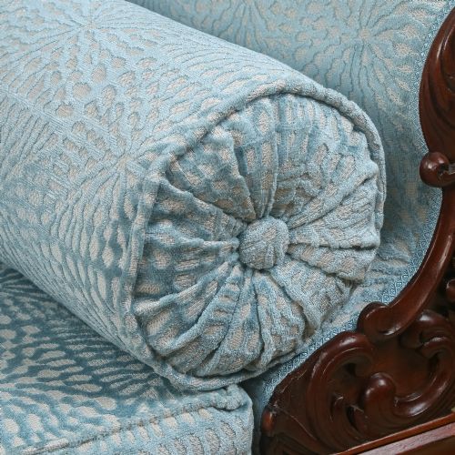 fig 6. Antique English Victorian Mahogany Upholstered Chaise Longue Settee Sofa Couch (Circa 1850)