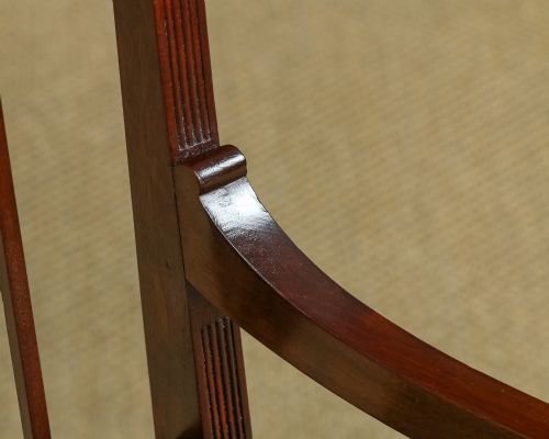 ANTIQUE ENGLISH EDWARDIAN REGENCY STYLE MAHOGANY OCCASIONAL DINING OFFICE DESK ARMCHAIR CARVER CHAIR CIRCA 1910 - ADDITIONAL PHOTO 15