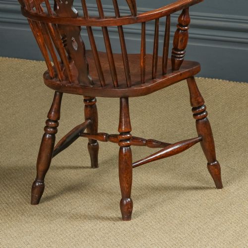 ANTIQUE SET OF 12 TWELVE VICTORIAN ASH ELM WINDSOR STICK HOOP BACK KITCHEN DINING CHAIRS CIRCA 1870 1930 - ADDITIONAL PHOTO 10