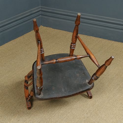 ANTIQUE SET OF 12 TWELVE VICTORIAN ASH ELM WINDSOR STICK HOOP BACK KITCHEN DINING CHAIRS CIRCA 1870 1930 - ADDITIONAL PHOTO 26