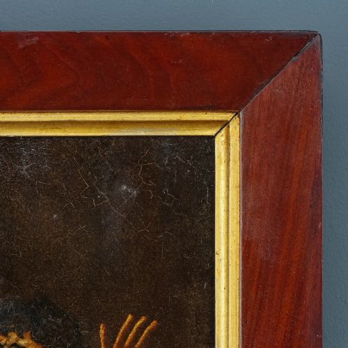 fig 3. Antique English Georgian Oil Painting Picture of King Richard III inspired by David Garrick as Richard III Shakespeare Play (Circa 1800)