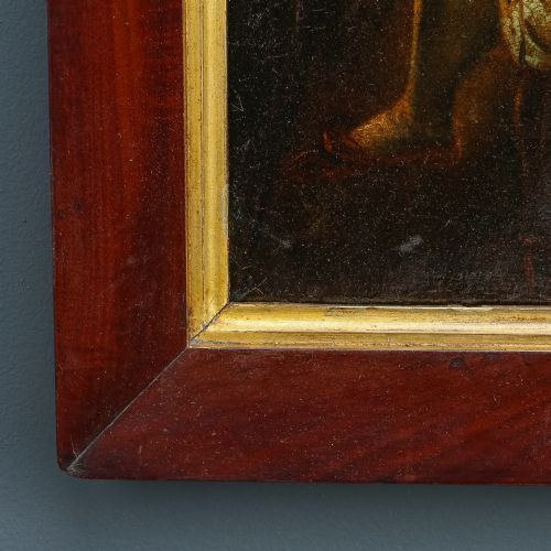 fig 5. Antique English Georgian Oil Painting Picture of King Richard III inspired by David Garrick as Richard III Shakespeare Play (Circa 1800)