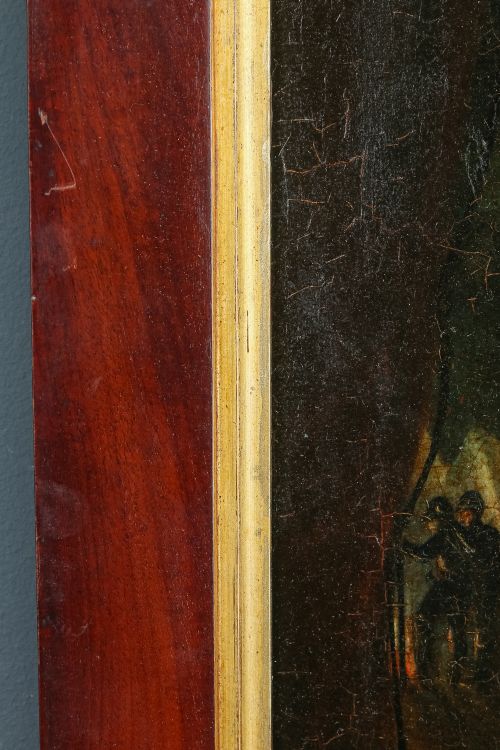 fig 7. Antique English Georgian Oil Painting Picture of King Richard III inspired by David Garrick as Richard III Shakespeare Play (Circa 1800)