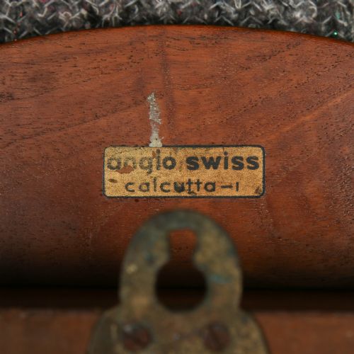 ANTIQUE 15 MAHOGANY ANGLO SWISS CHALLENGE RAILWAY STATION SCHOOL ROUND DIAL KITCHEN WALL CLOCK TIMEPIECE - ADDITIONAL PHOTO 22