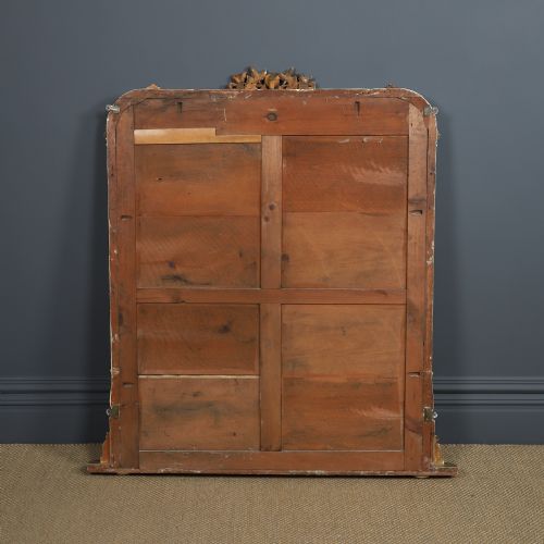 LARGE 5FT ANTIQUE ENGLISH REGENCY WILLIAM IV CARVED GILT WALL HANGING OVERMANTLE OVERMANTEL MANTELPIECE MIRROR CIRCA 1835 - ADDITIONAL PHOTO 20