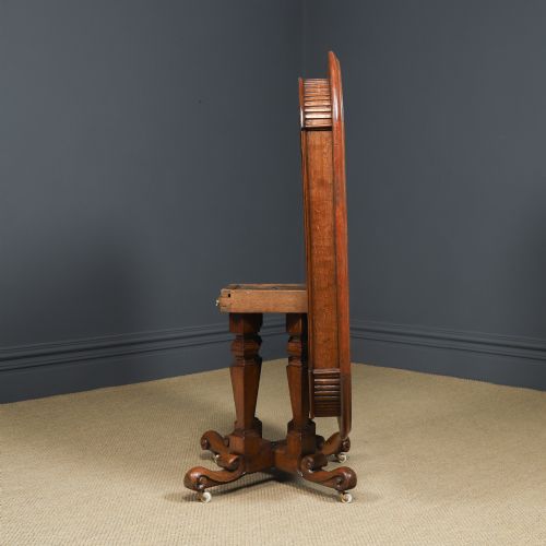 ANTIQUE CONTINENTAL VICTORIAN OAK EBONY PARQUET RECTANGLE OCCASIONAL LOO CENTRE DINING TABLE CIRCA 1860 - ADDITIONAL PHOTO 29
