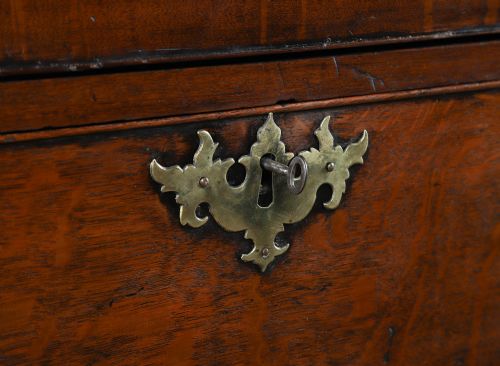 ANTIQUE IRISH GEORGIAN CHIPPENDALE OAK CHEST ON CHEST OF DRAWERS TALLBOY HIGHBOY SECRETAIRE CIRCA 1780 - ADDITIONAL PHOTO 11