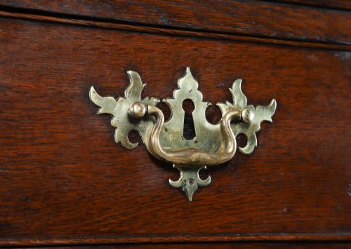 ANTIQUE IRISH GEORGIAN CHIPPENDALE OAK CHEST ON CHEST OF DRAWERS TALLBOY HIGHBOY SECRETAIRE CIRCA 1780 - ADDITIONAL PHOTO 12