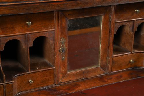 ANTIQUE IRISH GEORGIAN CHIPPENDALE OAK CHEST ON CHEST OF DRAWERS TALLBOY HIGHBOY SECRETAIRE CIRCA 1780 - ADDITIONAL PHOTO 24