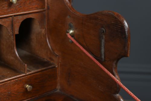 ANTIQUE IRISH GEORGIAN CHIPPENDALE OAK CHEST ON CHEST OF DRAWERS TALLBOY HIGHBOY SECRETAIRE CIRCA 1780 - ADDITIONAL PHOTO 27
