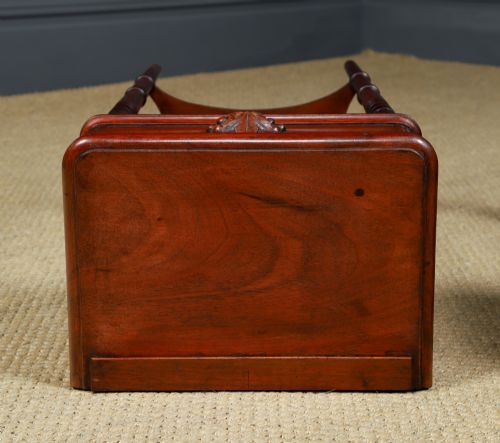 SMALL ANTIQUE ENGLISH VICTORIAN PAIR OF MAHOGANY BEDSIDES TABLES NIGHTSTANDS CHESTS CABINETS CIRCA 1840 - ADDITIONAL PHOTO 23